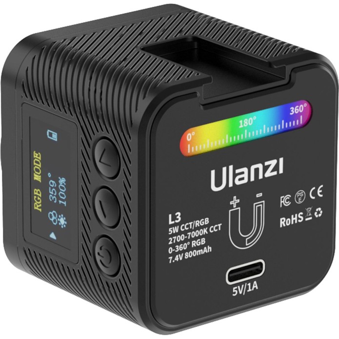 Ulanzi L3 RGB Cube Video Lamp
