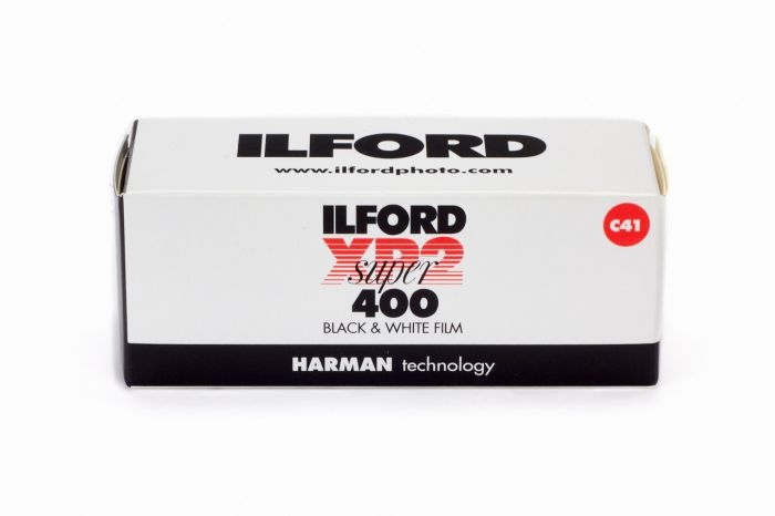 Ilford XP-2 Super 120 single-sheet film