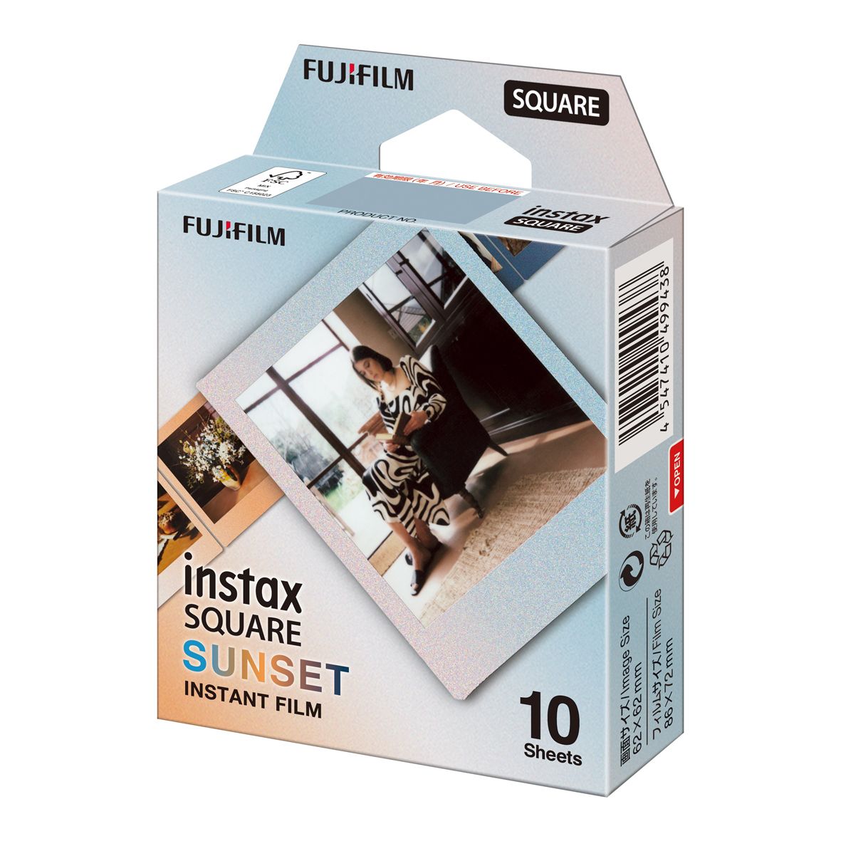 Fujifilm Instax SQUARE Sunset Sofortbildfilm 10 Aufnahmen