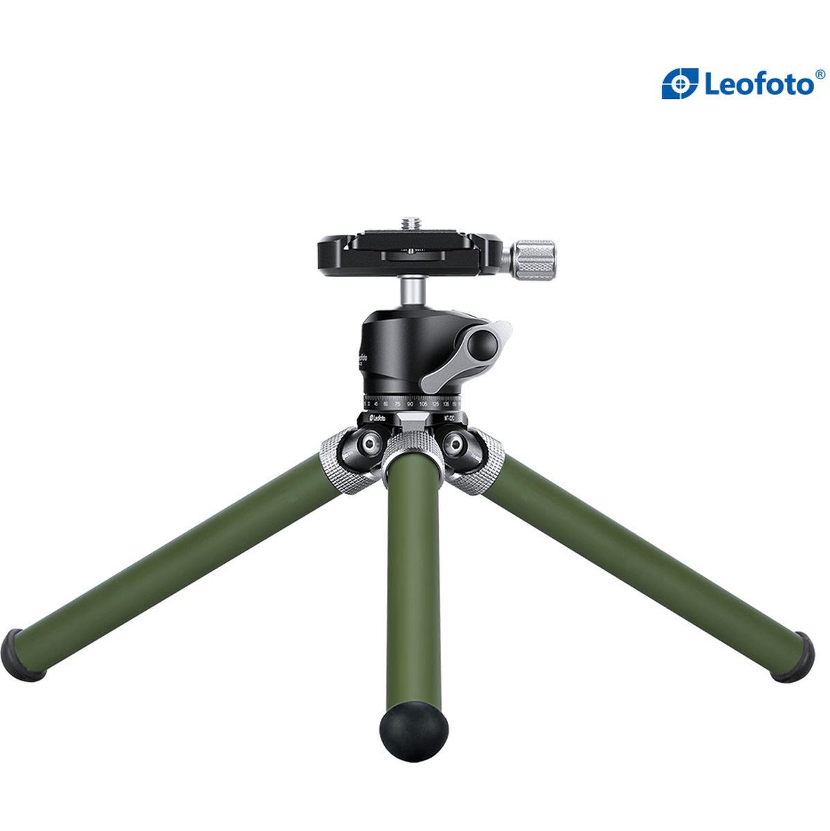 Leofoto MT-02C Tripod mit LH-22 Ball Head (Olive Green)