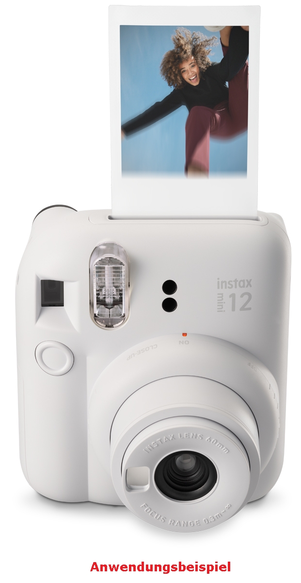 Fujifilm Instax mini 12 clay-white instant camera
