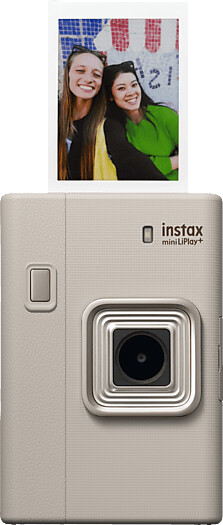 Fujifilm instax mini LiPlay+ Sand Beige – Sofortbilder mit Bild, Sound und Smartphone-Druck