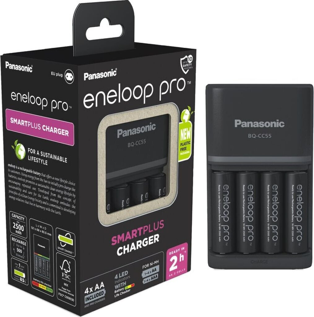 Panasonic ENELOOP Smart Plus BQ-CC55