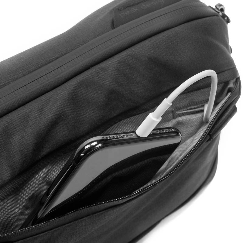 Peak Design Tech Pouch - Black (Schwarz) - Organizer-Tasche für Smartphones, Kabel etc.