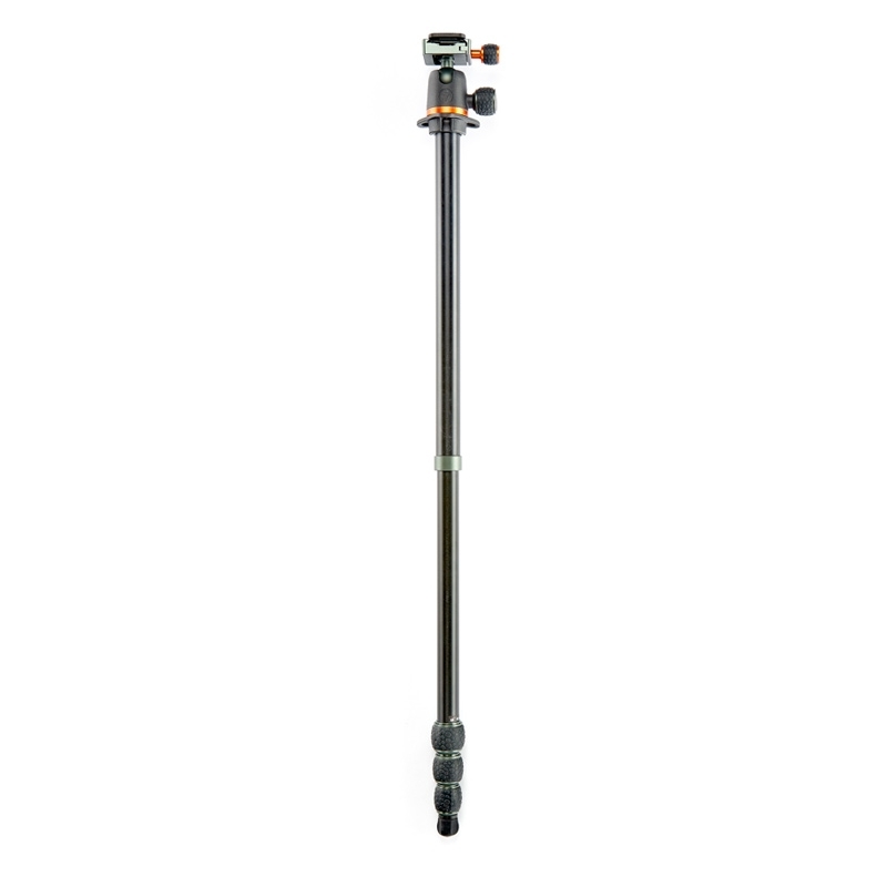 3 Legged Thing Punks Anarchy Travis All-Round Aluminium Travel Tripod with AirHed Neo Ball Head, black, including monopod
