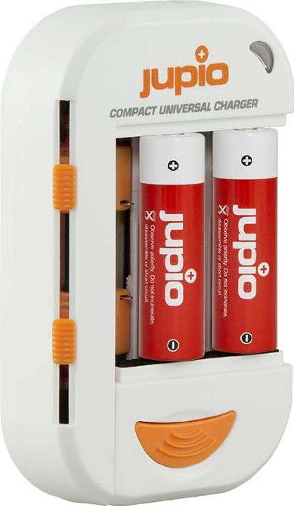 Jupio Universal-Ladegerät LUC0050 für Kameraakkus, AA- und AAA-Akkus