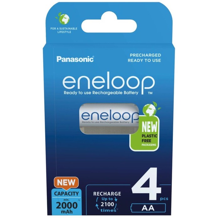Panasonic Eneloop Pro 4x AA 2500mAh 1x4 AA Micro rechargeable batteries