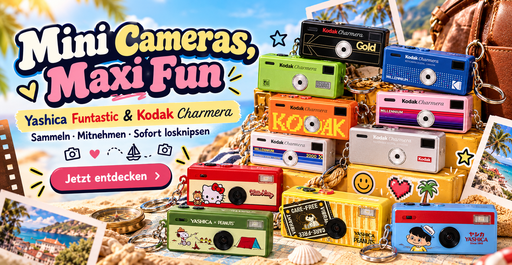 Mini-Kameras, Maxi-Fun!