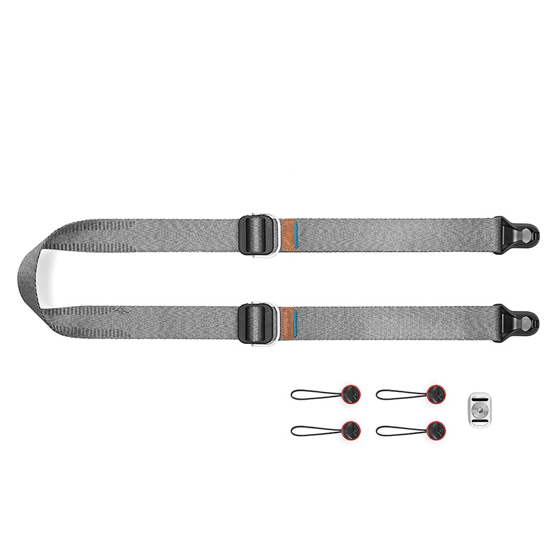 Peak Design Slide Lite Ash – Camera strap for entry-level DSLRs and larger mirrorless cameras