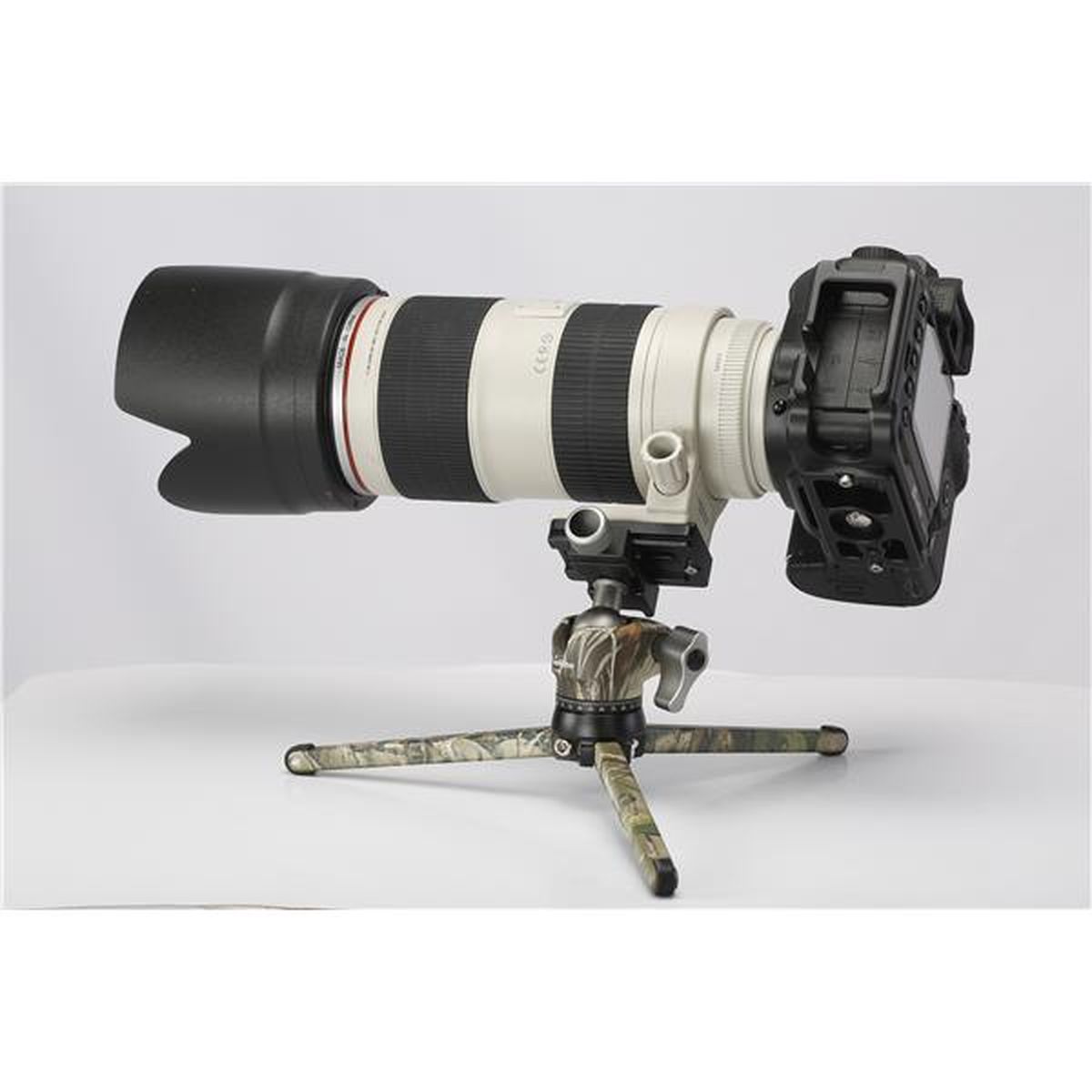 Leofoto Pocket Mini Tripod MT-01 + Ball Head LH-25 Camo