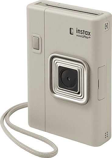 Fujifilm instax mini LiPlay+ Sand Beige – Sofortbilder mit Bild, Sound und Smartphone-Druck