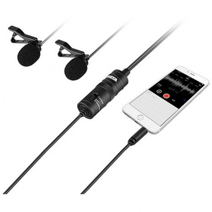 Boya Duo Lavalier Microphone BY-M1DM