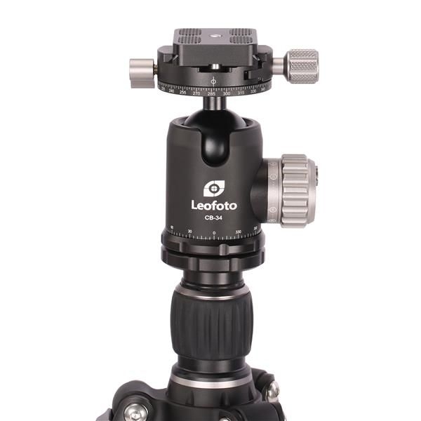 Leofoto Traveler LE-254C+ with CB-34 ball head