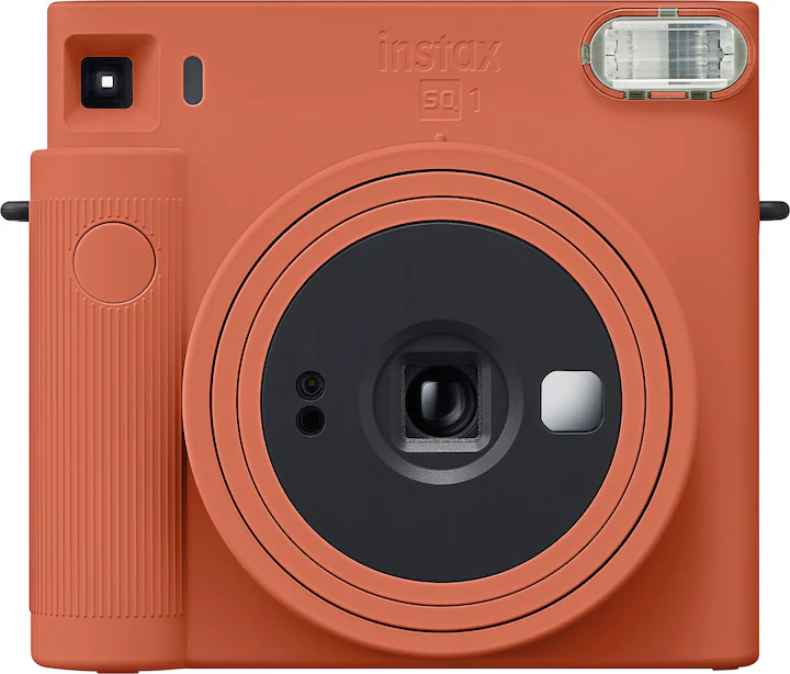 Fujifilm Instax SQ 1 terracotta-orange instant camera