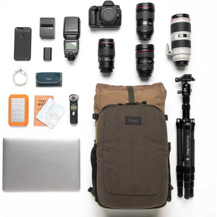 Tenba Fulton V2 16L Backpack Tan/Olive