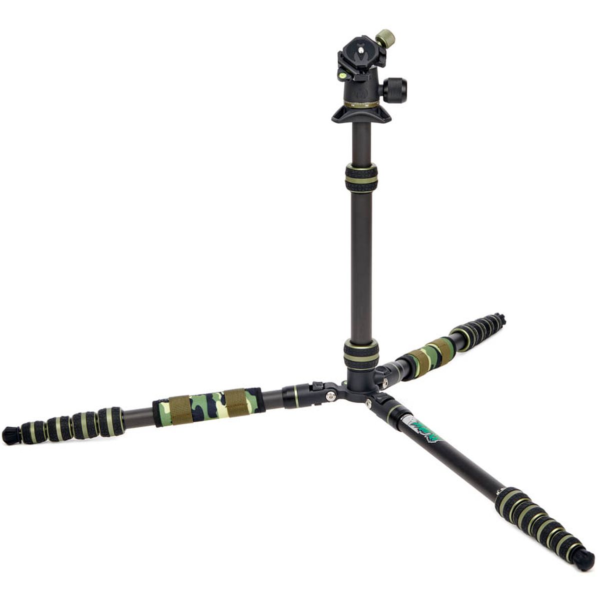 3 Legged Thing Punks Brian 2.0 Tripod Kit Black/Green w/ AirHed Neo 2.0