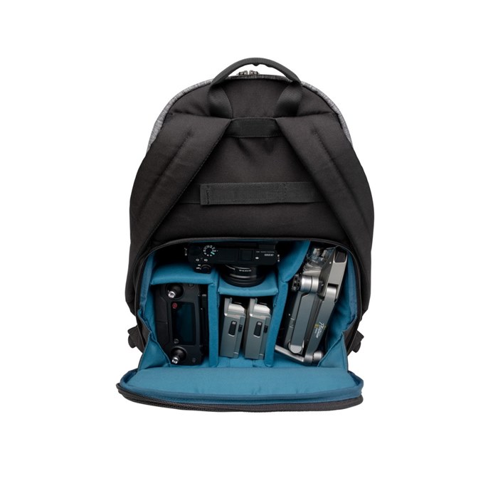 Tenba Skyline 13 Fotorucksack Grau – sicherer Kamerarucksack für Foto, Reise und Alltag