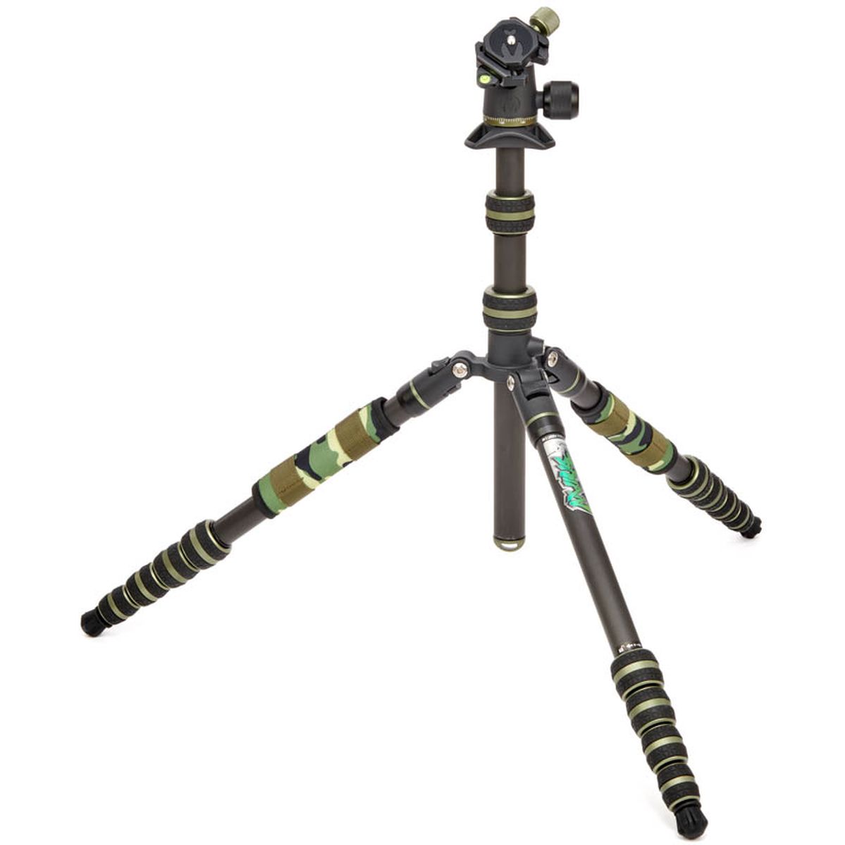 3 Legged Thing Punks Brian 2.0 Tripod Kit Black/Green w/ AirHed Neo 2.0
