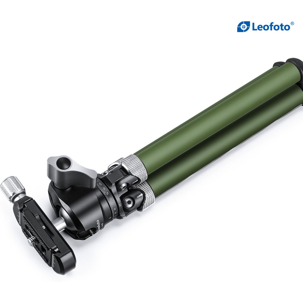 Leofoto MT-02C Tripod mit LH-22 Ball Head (Olive Green)