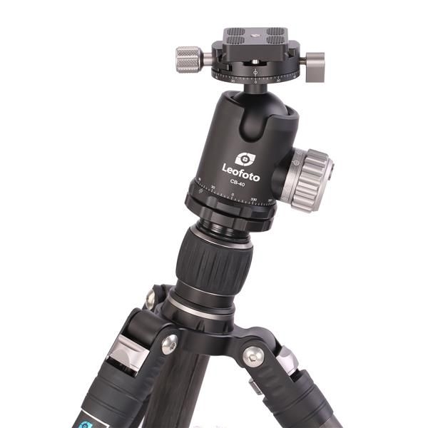 Leofoto Traveler LE-284C+ with CB-40 ball head