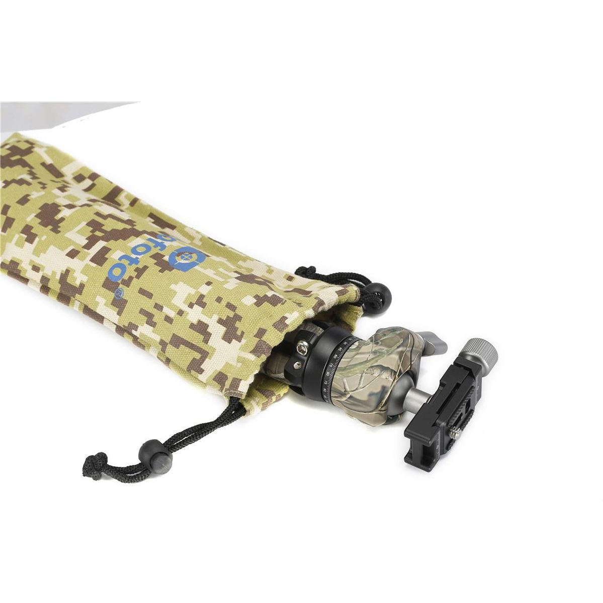Leofoto Pocket Mini Tripod MT-01 + Ball Head LH-25 Camo