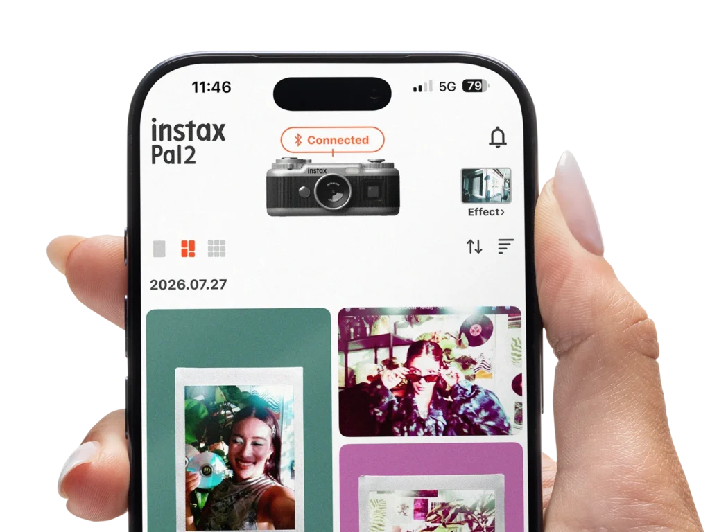 Fujifilm Instax Mini 40 EX D Black Instant Camera