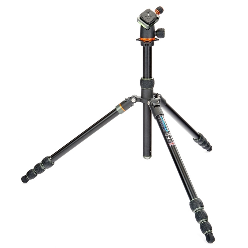 3 Legged Thing Punks Anarchy Travis All-Round Aluminium Travel Tripod with AirHed Neo Ball Head, black, including monopod