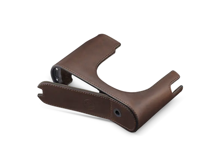 Leica Protektor Q3, Leder, dunkelbraun