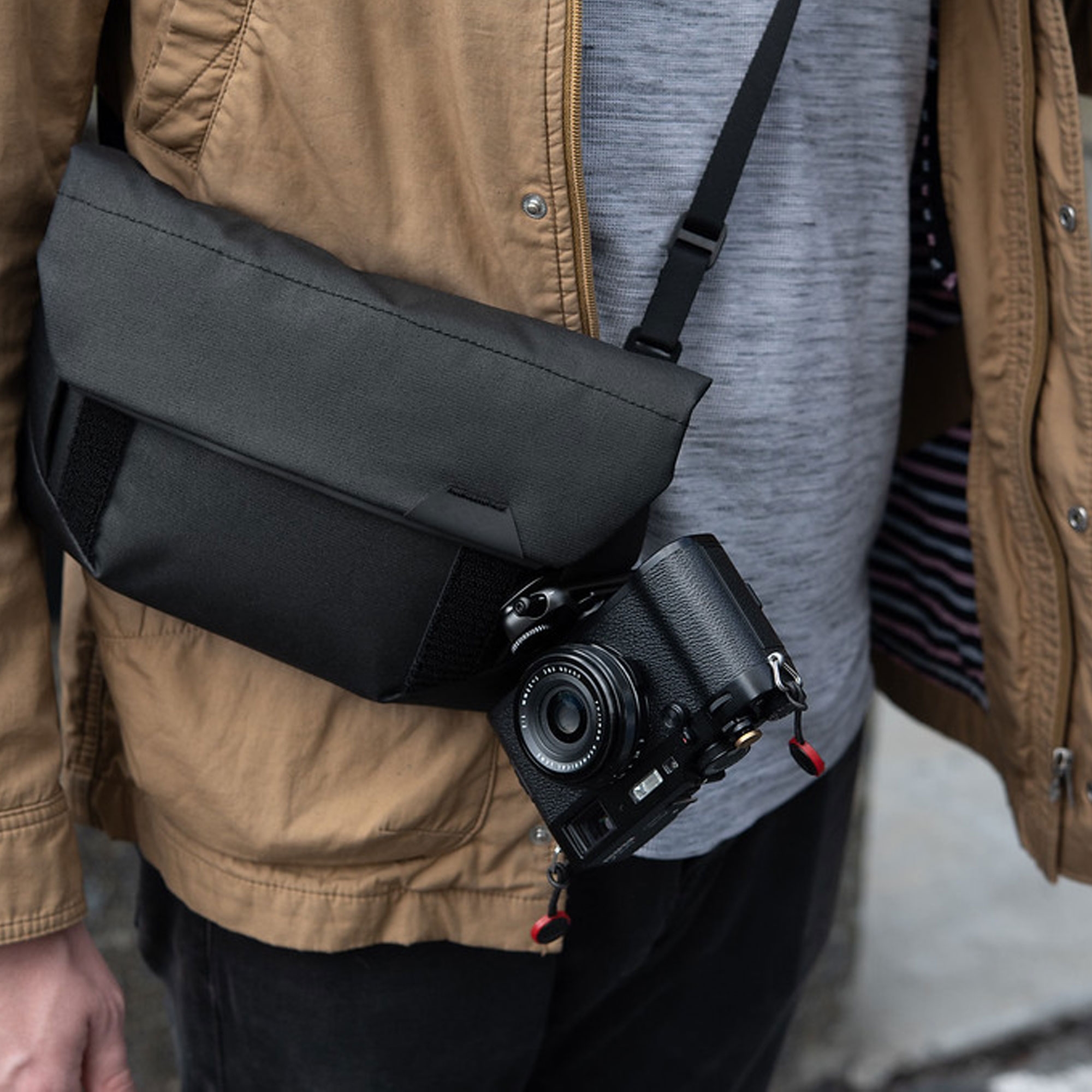 Peak Design Field Pouch Zubehörtasche / Gürteltasche mit Gurt - Black