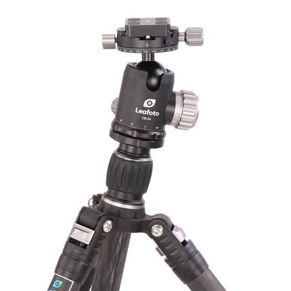 Leofoto Traveler LE-254C+ with CB-34 ball head