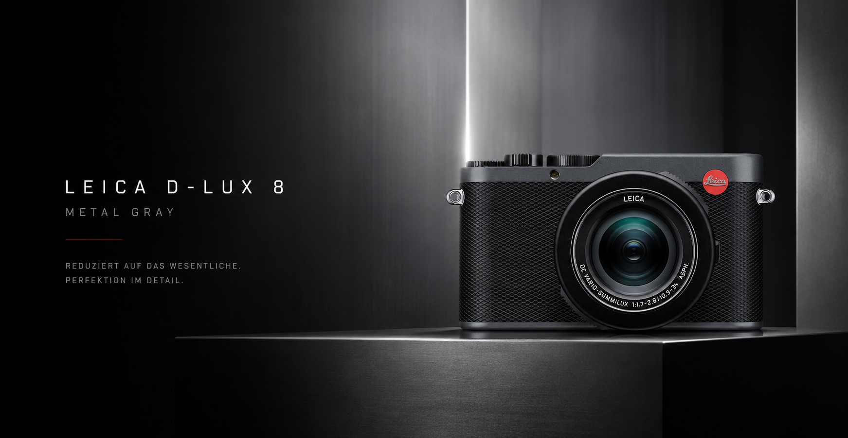 Leica D-LUX 8 metal grau