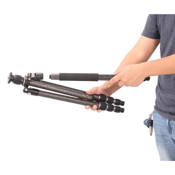 Leofoto Traveler LE-254C+ with CB-34 ball head