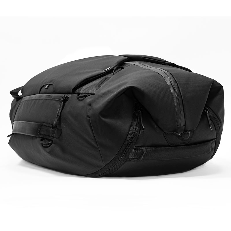 Peak Design Travel Duffelpack Bag 65L Reisetasche mit Rucksackgurten - Black (Schwarz)