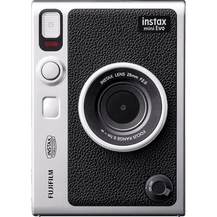 Fujifilm Instax Mini EVO USB-C Black Instant Camera