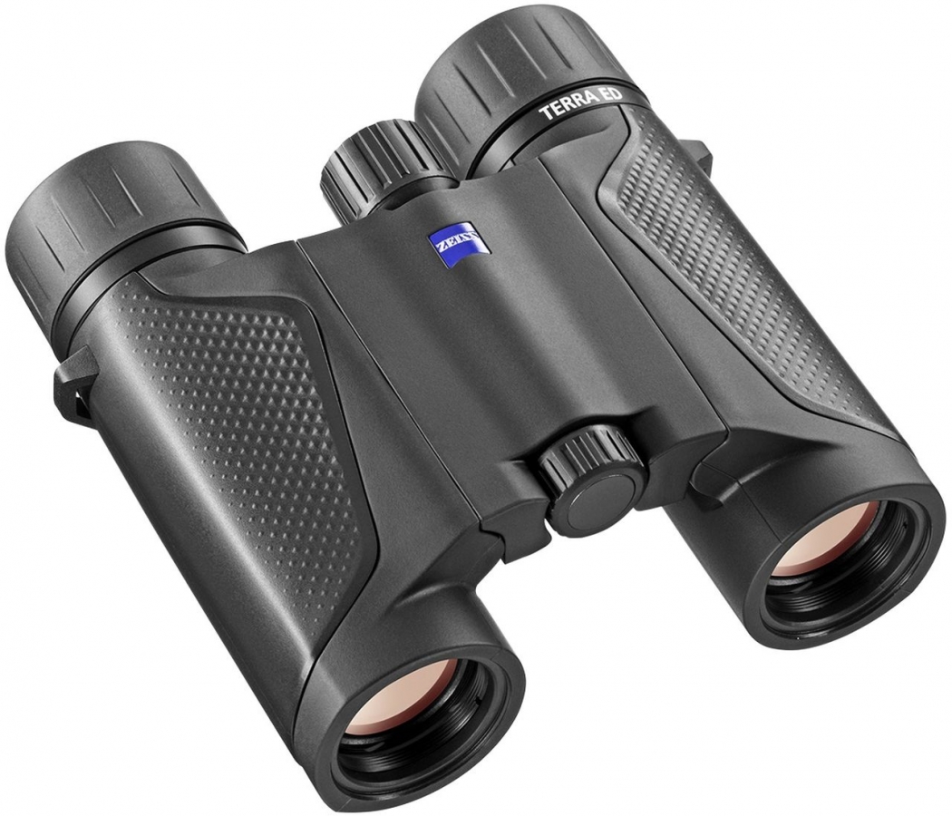 ZEISS TERRA ED Pocket 8x25 black, including pouch (free cleaning kit)