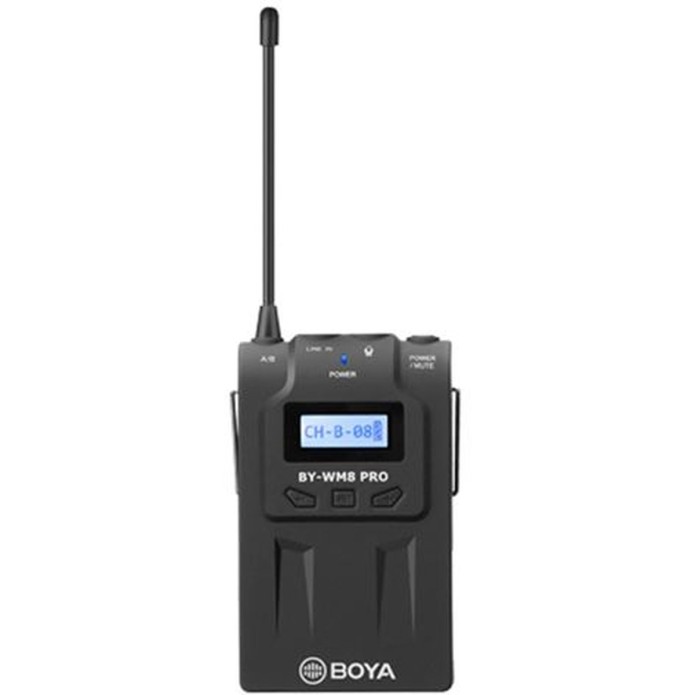 BOYA BY-WM8 PRO K2 UHF Funkmikrofon Set – Dual Channel Wireless Lavalier System
